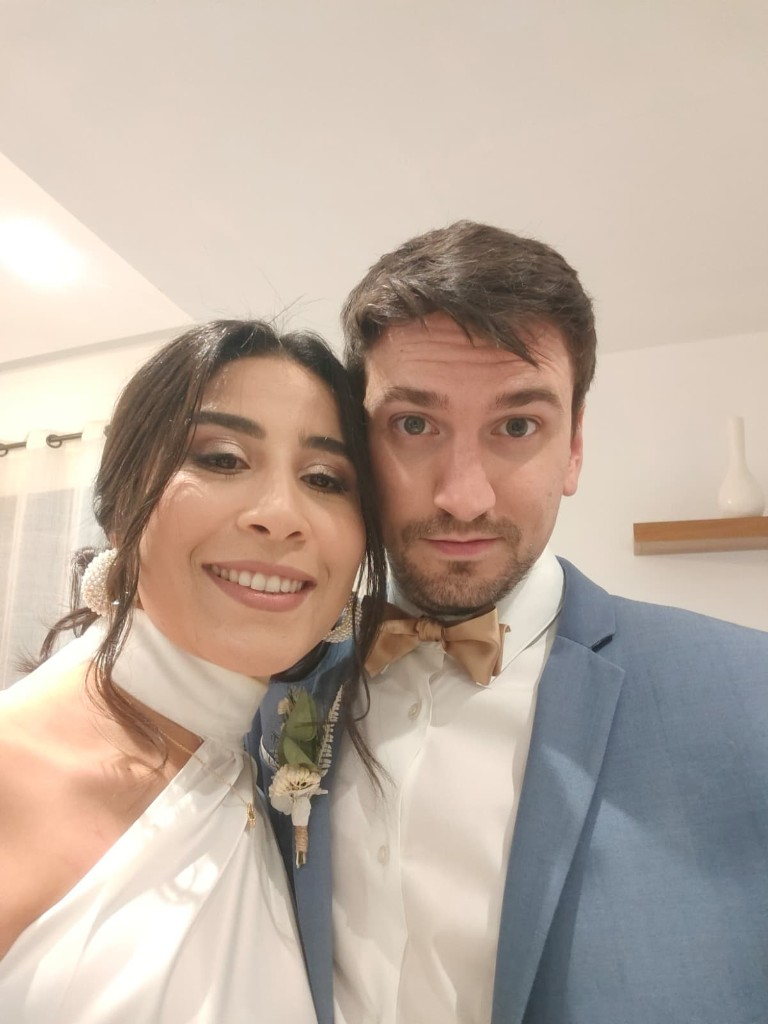 Victor et Rihab, joue contre joue